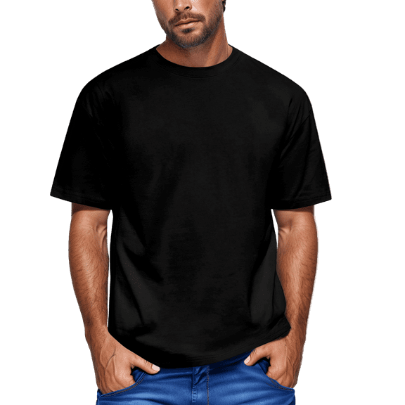 Yiaimeir ‌Men's Fashionable Streetwear T-Shirt Short Sleeved Casual Design‌