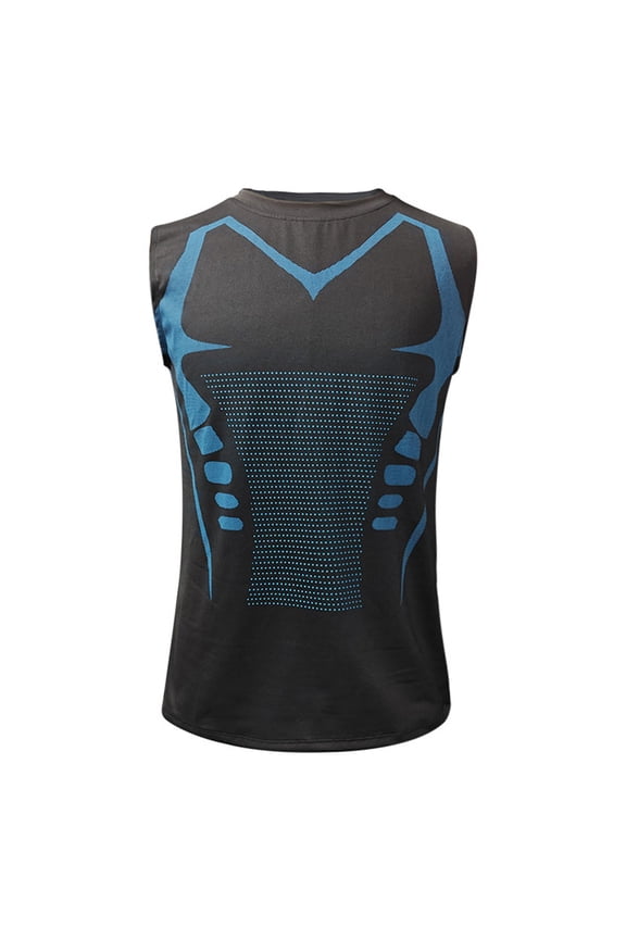 Men's Sleeveless Compression Tank Tops Quick-Dry Athletic Tank Top For Gym Running Fitness Moisture-Wicking,Size S-3XL