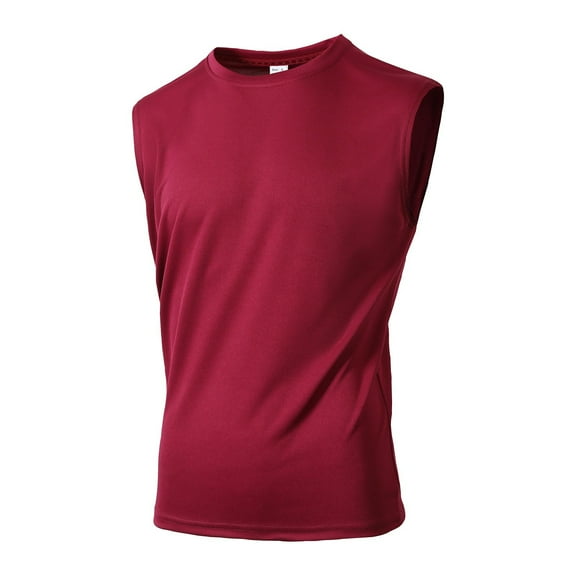 Yiaimeir Men's Sleeveless Moisture-Wicking Athletic Tank Top Quick-Dry Lightweight Ideal For Gym Running Sports,Size S-3XL