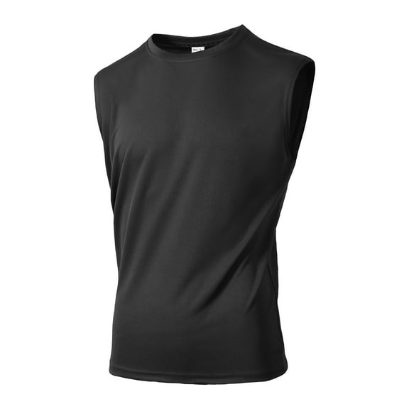 Yiaimeir Men's Sleeveless Moisture-Wicking Athletic Tank Top Quick-Dry Lightweight Ideal For Gym Running Sports,Size S-3XL