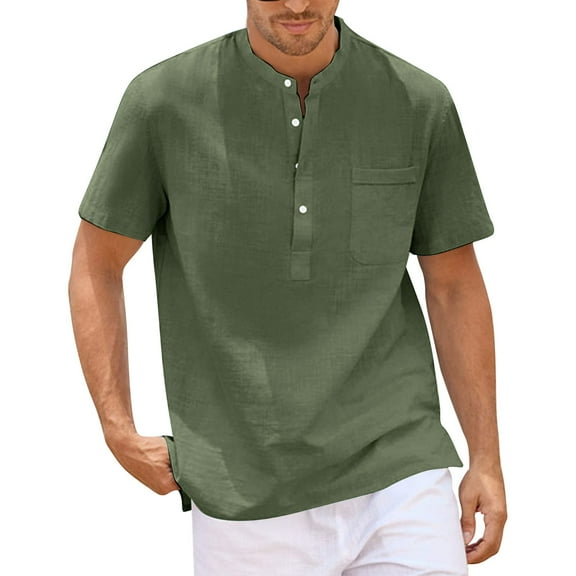Yiaimeir ‌Men's Ultra-Thin Summer T-shirt Lightweight Casual Short Sleeve Top‌
