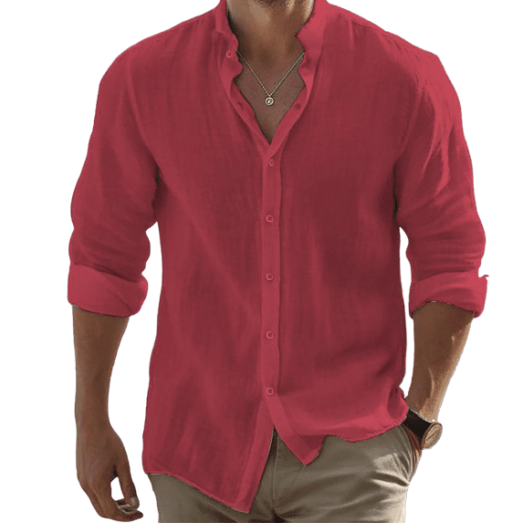 Yiaimeir Men's Vintage Button Down Bowling Shirts Short Sleeve Summer Beach Shirt，Size M-3XL