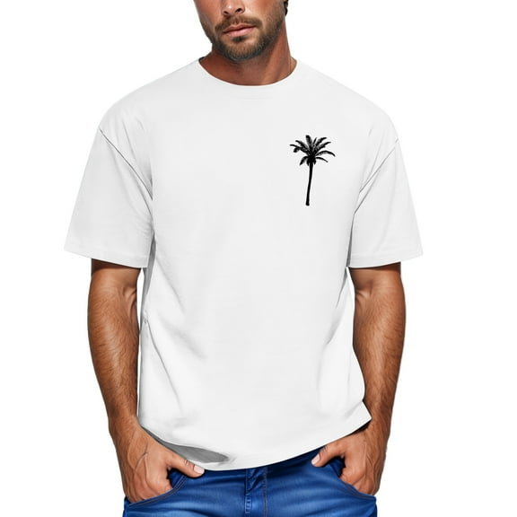 Yiaimeir Men's WithT-shirt T-shirts Graphic Text Pool3D Printing Street Casual Short Sleeve Printed Clothing Basic Streetwear,Size S-2XL