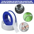 thumbnail image 1 of Yialzm Leak Proof Plumbing Sealing Tape for Gas and Water Heavy Duty Thread Sealant for Household and Industrial Use Easy to Apply Suit for Pipe Threading, 1 of 8