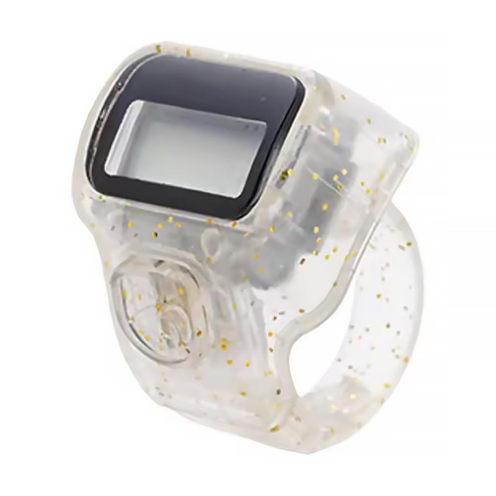 Yiasten Mini Digital Ring Counter - Transparent Electronic Finger ...