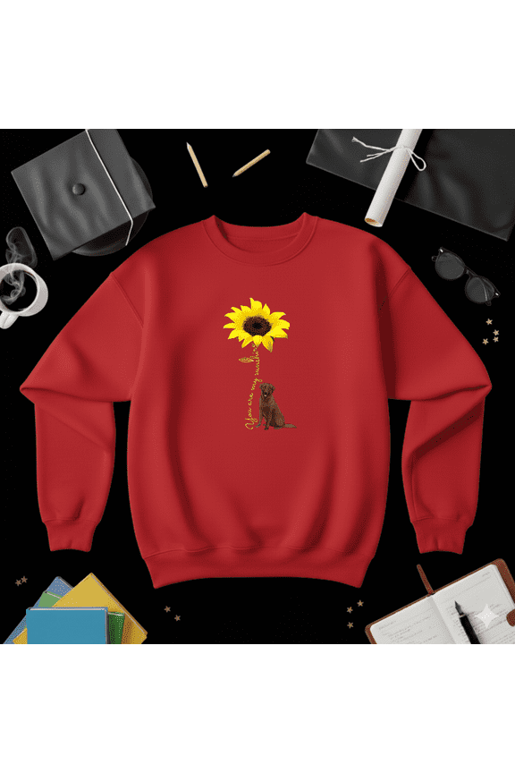 Yibantada999siu Labrador Retriever Chocolate Lab Dog Lover Graphic Sweatshirt V41243, up to size 5XL