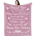 thumbnail image 1 of Yibo 11 Year Old Girl Birthday Gifts Best 11 Year Old Girl Gift Ideas for 11 Year Old Girls 11th Birthday Birthday Decorations for Daughter Grandaughter Blanket, 1 of 7