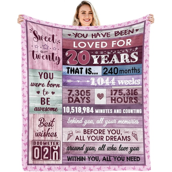 Yibo 15 Year Old Girl Gifts Blanket Flannel Soft and Comfortable Anti-static Bed Sofa Blanket