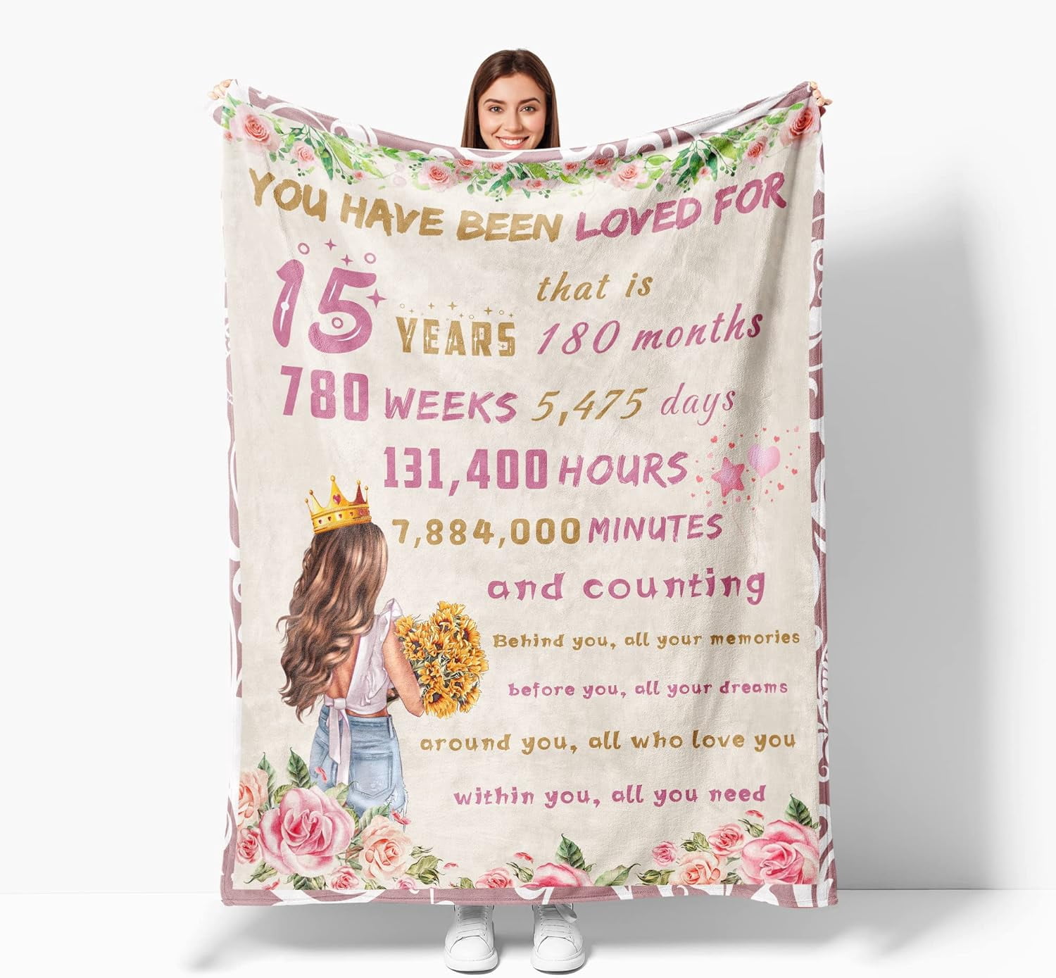 Yibo 15th Birthday Gifts for Girls Sweet 15 Gifts for Girls Gifts for ...
