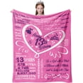 thumbnail image 1 of Yibo 16th Birthday Gifts for Girls, Sweet 16 Gifts for Girls Blanket, Sweet Sixteen Gifts for Daughter, Happy 16th Birthday Gifts for Her Sister Blankets, 1 of 8