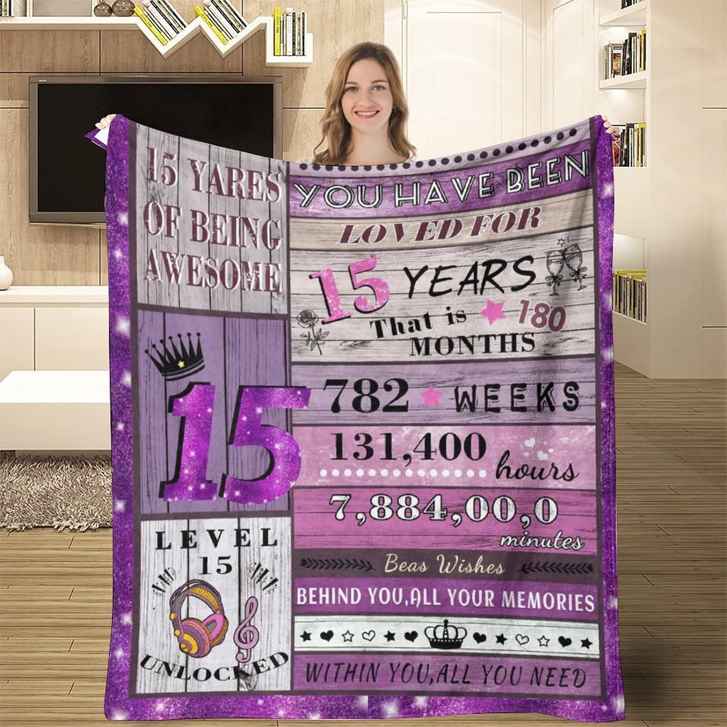 Yibo 18th Birthday Blanket Gift for 18 Year Old Boys Girls 18th ...