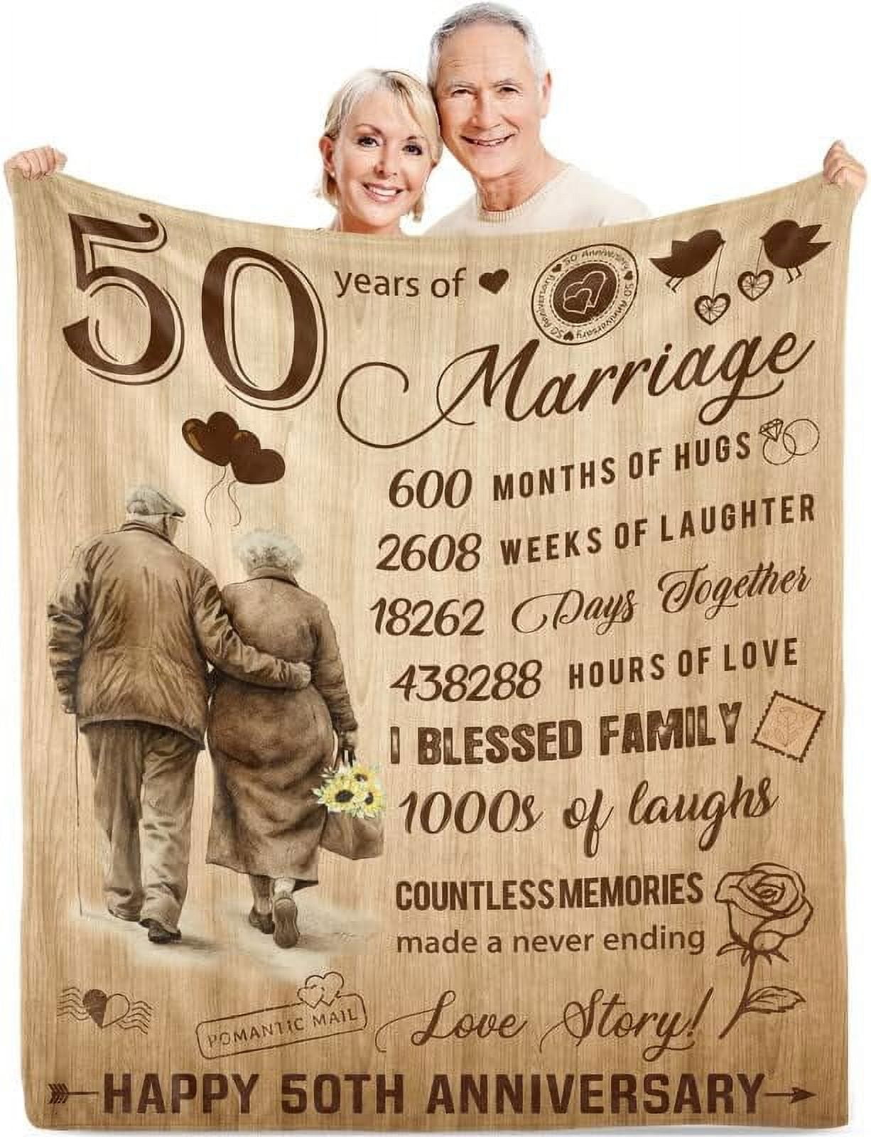 Yibo 40th Anniversary Blanket Gifts Gift for 40th Wedding Anniversary