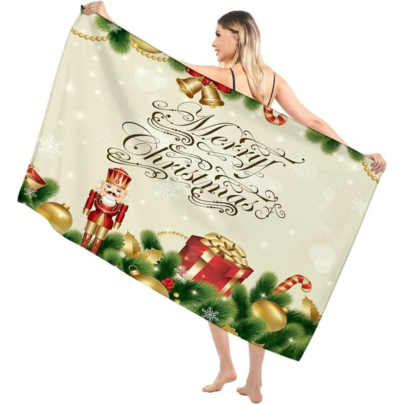 Yibo Abstract Beach Towels Bath Towels,Rainbow Design Tainted Pattern Cute Beach Towel for Women Rainbow Color