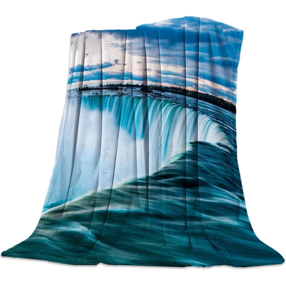 Yibo Abstract Contemporary Rustic Blanket Flannel Soft and Comfortable Anti-static Bed Sofa Blanket