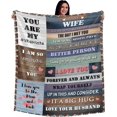 thumbnail image 1 of Yibo Aunt Gifts from Niece Blanket Flannel Soft and Comfortable Anti-static Bed Sofa Blanket, 1 of 9