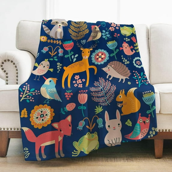 Yibo Avocado Blanket Flannel Soft and Comfortable Anti-static Bed Sofa Blanket