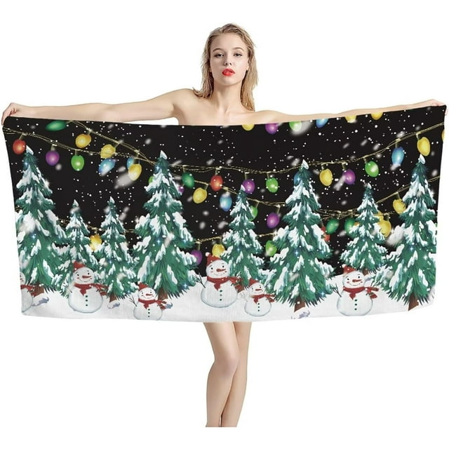 Yibo Aztec Tribal Horse Beach Towels Soft and Quick Dry Swim Pool ...