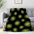 thumbnail image 1 of Yibo Baseball Blanket Flannel Soft and Comfortable Anti-static Bed Sofa Blanket, 1 of 7