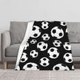 thumbnail image 1 of Yibo Basketball Soccer Football Baseball Tennis Blanket Flannel Soft and Comfortable Anti-static Bed Sofa Blanket, 1 of 9