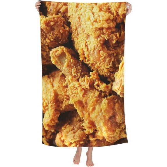 Yibo Beef Meat Beach Towel Sand Free Quick Dry Beach Towel Swim Pool Towel for Bath,Beach,Pool,Gym,Travel Gifts