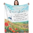 thumbnail image 1 of Yibo Best Aunt Ever Gifts Blanket Flannel Soft and Comfortable Anti-static Bed Sofa Blanket, 1 of 8