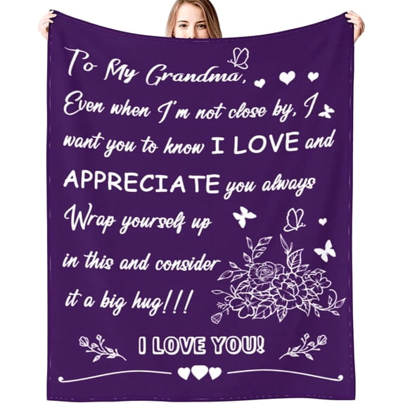 Yibo Best Aunt Ever Gifts Blanket Flannel Soft and Comfortable Anti-static Bed Sofa Blanket