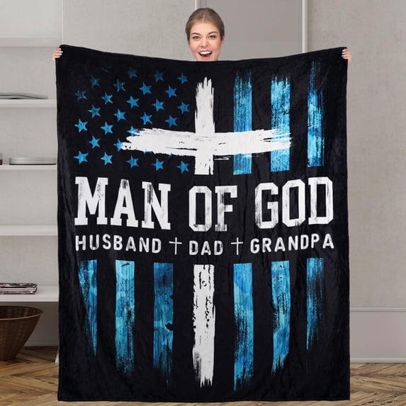 Yibo Birthday Gift for Dad Blanket Flannel Soft and Comfortable Anti-static Bed Sofa Blanket