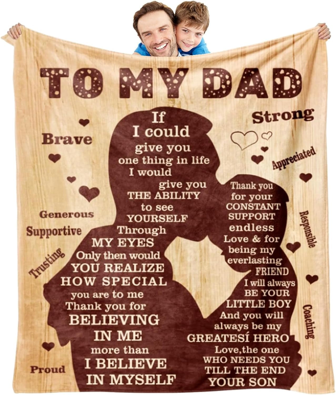 Blanket Gifts To Get Dad For Birthday Grandpa Fathers Day Gift Dad