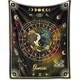 thumbnail image 1 of Yibo Blanket Gifts Rectangular Flannel Zodiac Blanket Cozy Blankets Gift for Boys Girls Teen Women Men Tarot Cards Lovers Birthday Anniversary Festival, 1 of 8
