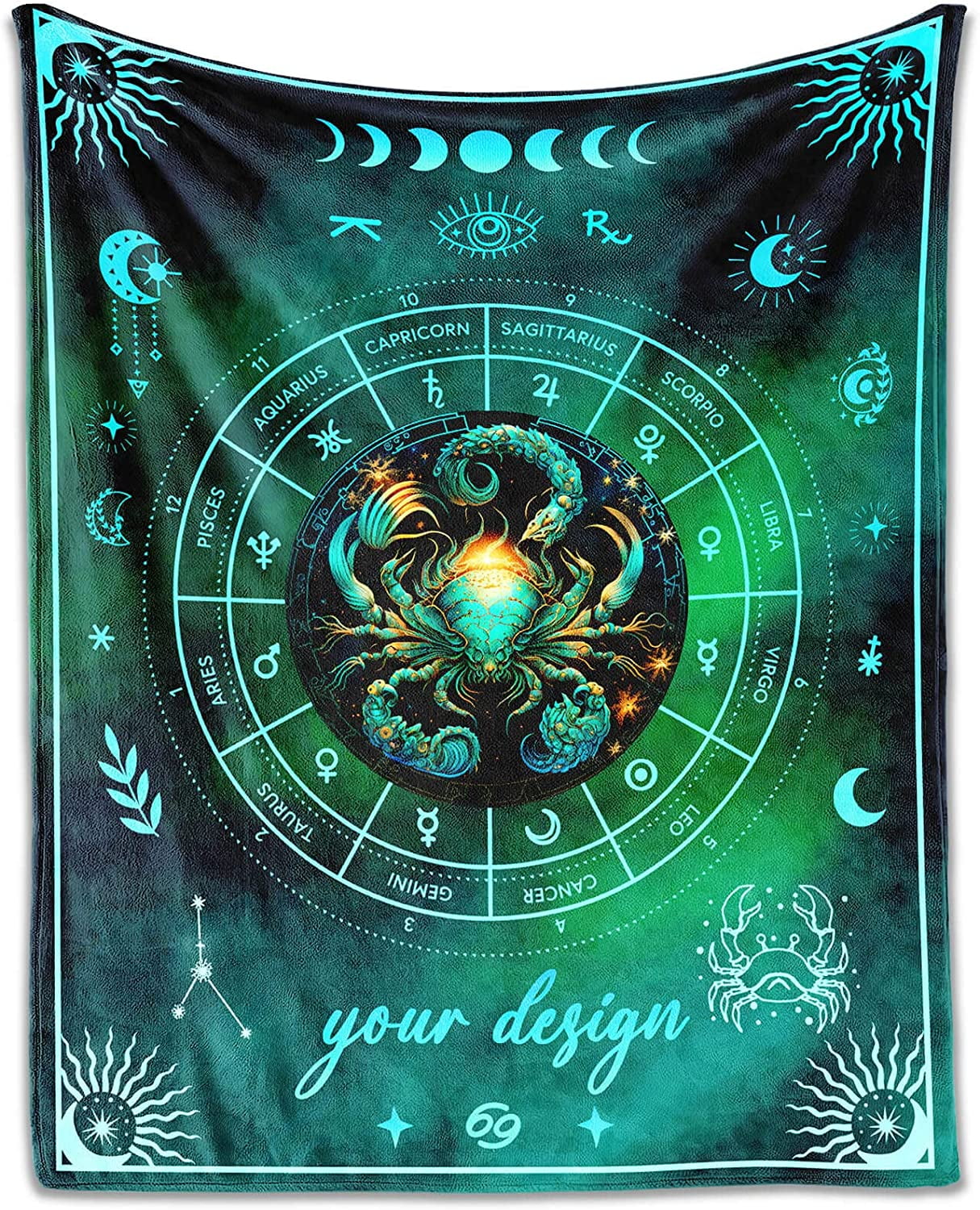 yibo-blanket-gifts-rectangular-flannel-zodiac-blanket-cozy-blankets