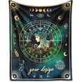 thumbnail image 1 of Yibo Blanket Gifts Rectangular Flannel Zodiac Blanket Cozy Blankets Gift for Boys Girls Teen Women Men Tarot Cards Lovers Birthday Anniversary Festival, 1 of 8