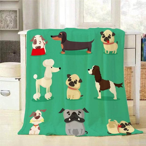 Yibo Brown Sloth Blanket Flannel Soft and Comfortable Anti-static Bed Sofa Blanket