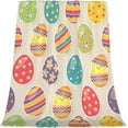 thumbnail image 1 of Yibo Bunny Flower Blanket Flannel Soft and Comfortable Anti-static Bed Sofa Blanket, 1 of 6