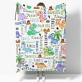 thumbnail image 1 of Yibo Butterfly Customized Gift Blanket Flannel Soft and Comfortable Anti-static Bed Sofa Blanket, 1 of 7