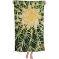 thumbnail image 1 of Yibo Cactus Theme Pattern Bath Towel Quick Dry Pool Towel Ultra Absorbent Towel Lightweight for Bathroom Outdoor Swimming, 1 of 9