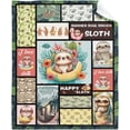 thumbnail image 1 of Yibo Colorful Chicken Blanket Flannel Soft and Comfortable Anti-static Bed Sofa Blanket, 1 of 7