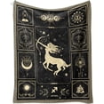 thumbnail image 1 of Yibo Constellation Blanket Astrology Sign Blanket Witchy Room Decor Soft Blanket Birthday for Women Men, 1 of 8