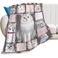 thumbnail image 1 of Yibo Cute Corgi Dog Blanket Flannel Soft and Comfortable Anti-static Bed Sofa Blanket, 1 of 7
