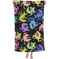 thumbnail image 1 of Yibo Cute Axolotl Theme Towel Quick Dry Ultra Absorbent Towel Lightweight Shower Towel for Bathroom Outdoor Swimming, 1 of 9