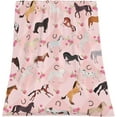 thumbnail image 1 of Yibo Cute Corgi Blanket Flannel Soft and Comfortable Anti-static Bed Sofa Blanket, 1 of 8