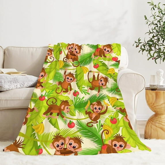 Yibo Cute Dinosaur Blanket Flannel Soft and Comfortable Anti-static Bed Sofa Blanket