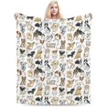 thumbnail image 1 of Yibo Corgi Blanket Gifts, Corgi Blankets for Boys Adults, Corgi Gifts for Kids, Teens, Corgi Lovers, Sport Corgi Print Soft Cozy for Couch Bed, 1 of 6