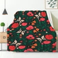 thumbnail image 1 of Yibo Cute Hedgehog Blanket Flannel Soft and Comfortable Anti-static Bed Sofa Blanket, 1 of 9