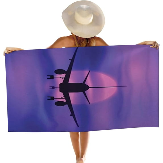 Yibo Cute Turtle Beach Towel Lightweight Soft Quick Dry Sand Free Foldable Beach Towels for Swimming Pool Camping