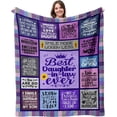 thumbnail image 1 of Yibo Daughter in Law Gifts Gifts for Daughter in Law Blanket Birthday Gifts for Daughter in Law Daughter in Law Wedding Gifts Unique Gift for Future Daughter in Law Throw Blanket, 1 of 7
