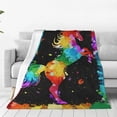 thumbnail image 1 of Yibo Deer Blanket A Hunter's Prayer Decor Blanket Deer Hunting Blanket Gifts for Girls Boys Deer Lovers Super Warm Soft Plush Lightweight Flannel Bed Blanket for Kids Adults Men Women, 1 of 7