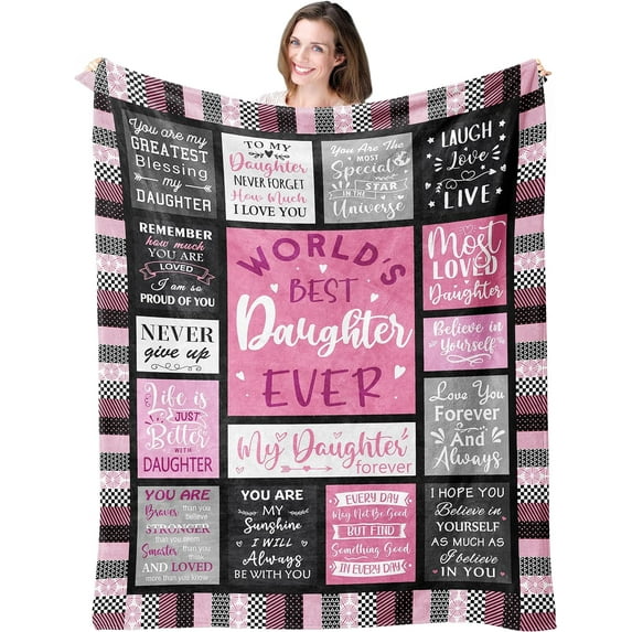 Yibo Dog Mom Gifts Blanket Flannel Soft and Comfortable Anti-static Bed Sofa Blanket
