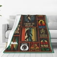 thumbnail image 1 of Yibo Dragons and Books Blanket Flannel Soft and Comfortable Anti-static Bed Sofa Blanket, 1 of 7