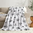 thumbnail image 1 of Yibo Fall Pumpkin Maple Leaves Blanket Flannel Soft and Comfortable Anti-static Bed Sofa Blanket, 1 of 8