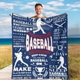 thumbnail image 1 of Yibo Tennis Blanket Gifts for Tennis Player Warm for Boys Girls Sport Lover Blanket for Sofa Camping Couch, 1 of 7
